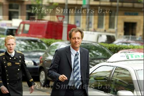 Amsterdam 2 juli 2003
Rob v Gijzel bij amstel hotel ivm boek hillary clinton