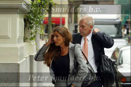 Amsterdam 2 juli 2003
Roel Pieper bij amstel hotel ivm boek hillary clinton