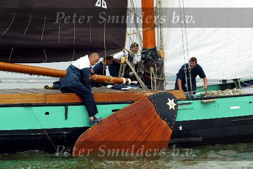 Lemmer, 24 Juli 2003
Skutsje Zeilen