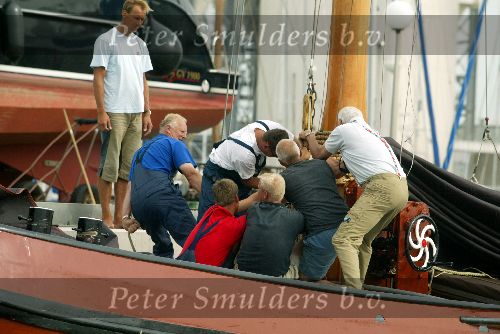 Lemmer, 24 Juli 2003
Skutsje Zeilen