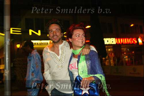 Zaandam 4 juli 2003
Kim  Lian vd meij en Spiros betrapt