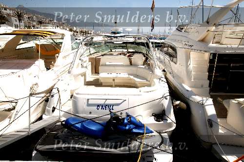 Marbella 26 juli 2003
Puerto Banus haven boot Theo Dietz