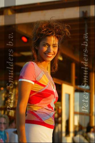 Bloemendaal 14 juli 2003
Modeshow Wolford bij strandtent Bloemendale
Touriya