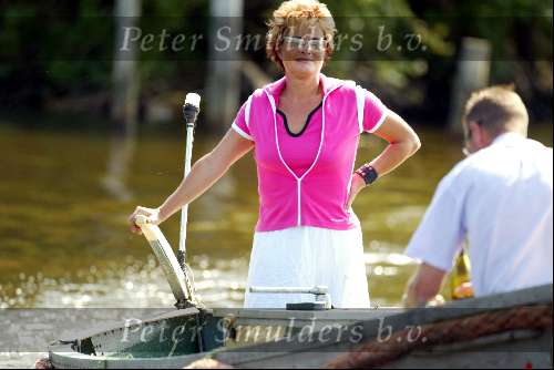 Loosdrecht 10 juli 2003
Vivian Boelen op haar sloep