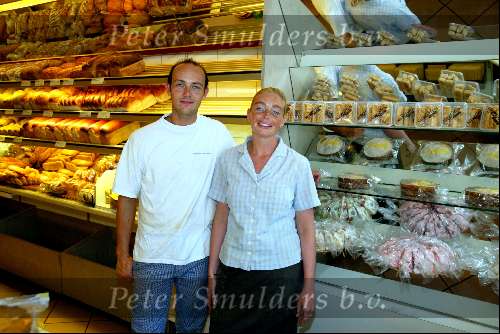 Wassenaar 16 juli 2003
Winkels  waar Prinses maxima en Prins Willem Alexander boodschappen doen 
Bakkerij