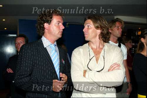 Amsterdam 22 juli 2003
Presentatie NET 5 SBS  en Veronica bij panama.
Wouter Nicolaas en Michiel v Rijswijk