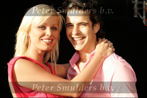Amsterdam 29 juli 2004
Premiere I Robot in Pathe Arena.
Bridget Maasland met vriend