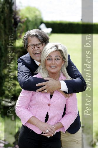 Arnhem 3 juli 2004
Emile Ratelband met zijn vriendin Dorien Hoes