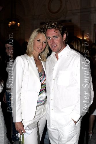 Amsterdam 11 juli 2004
Modeshow Wolford in het Amstel Hotel.  
Anouk Voorveld en Edwin Smulders