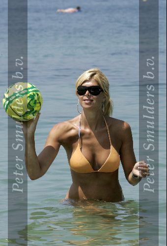 Juan les Pins 23 juli 2004
Estelle Gullit op vakantie