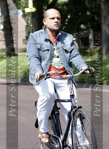 Laren 26 juli 2004
Jaap v Zweden op fiets.