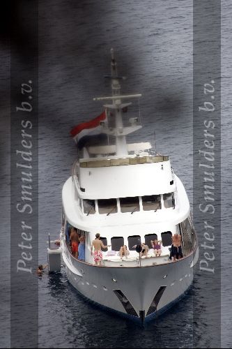 Porte Ercole 8 juli 2004
Prinses Margriet,Prinses Irene , Prins Floris en zijn vriendin op de Jumbo VI