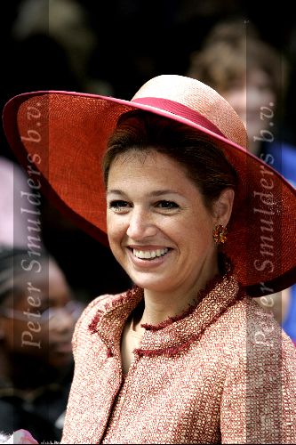 Amsterdam 1 juli 2004
Prinses Maxima in dierentuin Artis