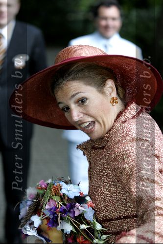 Amsterdam 1 juli 2004
Prinses Maxima in dierentuin Artis