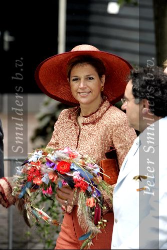 Amsterdam 1 juli 2004
Prinses Maxima in dierentuin Artis
