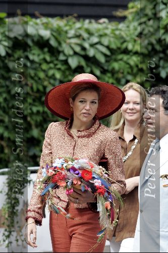 Amsterdam 1 juli 2004
Prinses Maxima in dierentuin Artis