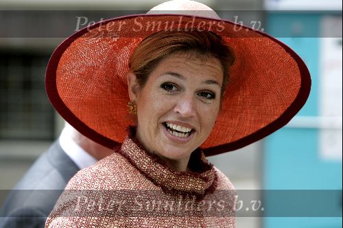 Amsterdam 1 juli 2004
Prinses Maxima in dierentuin Artis