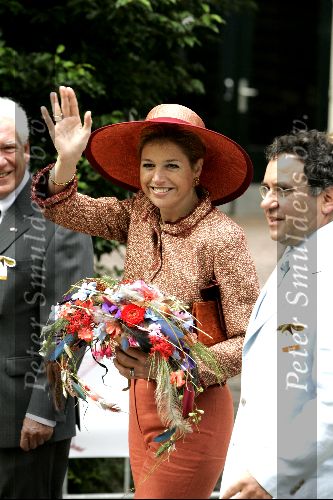 Amsterdam 1 juli 2004
Prinses Maxima in dierentuin Artis