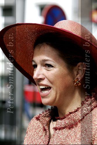 Amsterdam 1 juli 2004
Prinses Maxima in dierentuin Artis