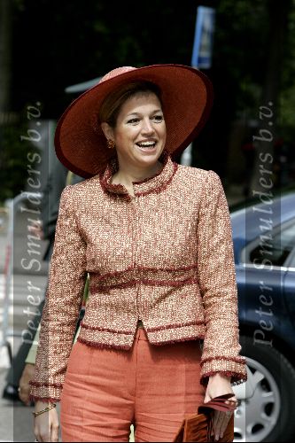 Amsterdam 1 juli 2004
Prinses Maxima in dierentuin Artis