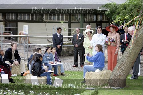Amsterdam 1 juli 2004
Prinses Maxima in dierentuin Artis