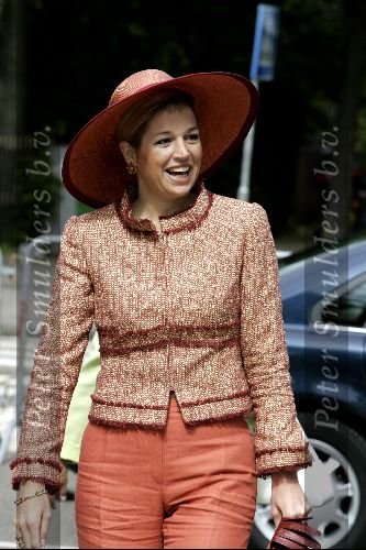 Amsterdam 1 juli 2004
Prinses Maxima in dierentuin Artis