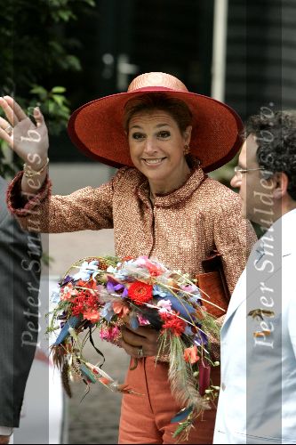 Amsterdam 1 juli 2004
Prinses Maxima in dierentuin Artis