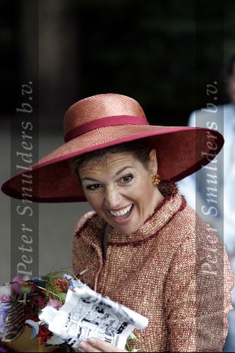 Amsterdam 1 juli 2004
Prinses Maxima in dierentuin Artis