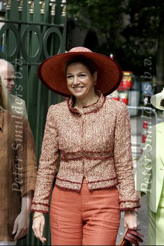 Amsterdam 1 juli 2004
Prinses Maxima in dierentuin Artis