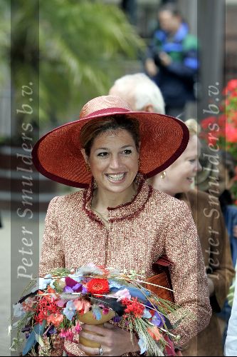 Amsterdam 1 juli 2004
Prinses Maxima in dierentuin Artis