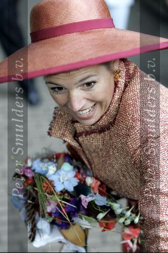 Amsterdam 1 juli 2004
Prinses Maxima in dierentuin Artis