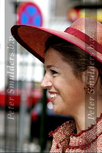 Amsterdam 1 juli 2004
Prinses Maxima in dierentuin Artis