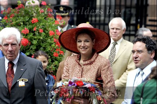 Amsterdam 1 juli 2004
Prinses Maxima in dierentuin Artis