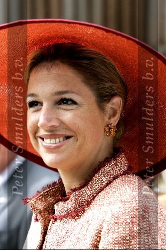 Amsterdam 1 juli 2004
Prinses Maxima in dierentuin Artis