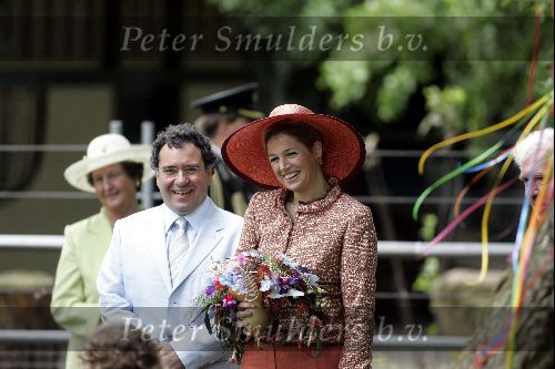 Amsterdam 1 juli 2004
Prinses Maxima in dierentuin Artis
