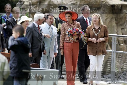 Amsterdam 1 juli 2004
Prinses Maxima in dierentuin Artis