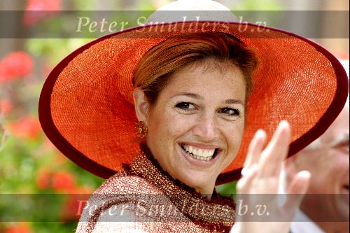Amsterdam 1 juli 2004
Prinses Maxima in dierentuin Artis