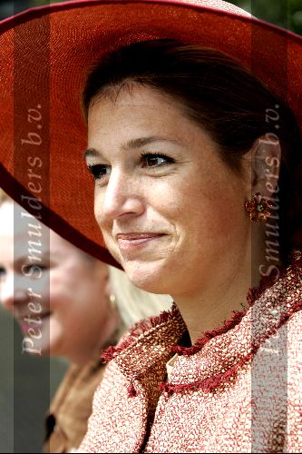 Amsterdam 1 juli 2004
Prinses Maxima in dierentuin Artis