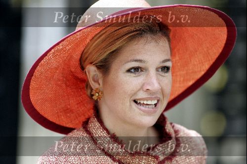 Amsterdam 1 juli 2004
Prinses Maxima in dierentuin Artis