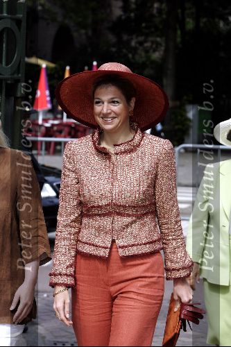 Amsterdam 1 juli 2004
Prinses Maxima in dierentuin Artis