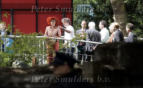 Amsterdam 1 juli 2004
Prinses Maxima in dierentuin Artis