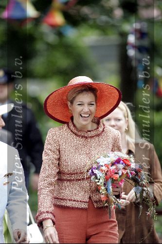 Amsterdam 1 juli 2004
Prinses Maxima in dierentuin Artis