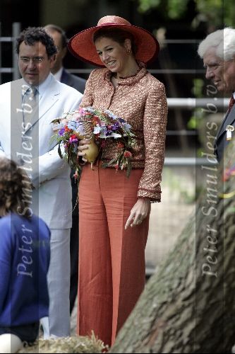 Amsterdam 1 juli 2004
Prinses Maxima in dierentuin Artis