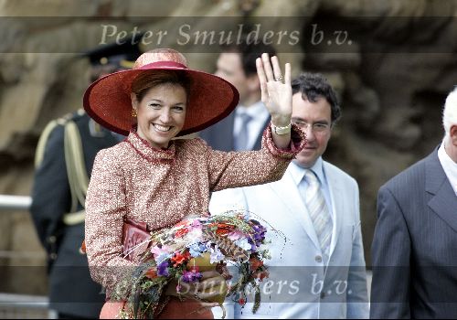 Amsterdam 1 juli 2004
Prinses Maxima in dierentuin Artis