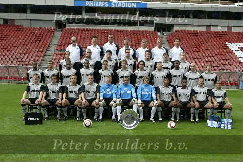Eindhoven, 26 Juli 2004
Persvoorstelling Selektie PSV Seizoen 2004/2005