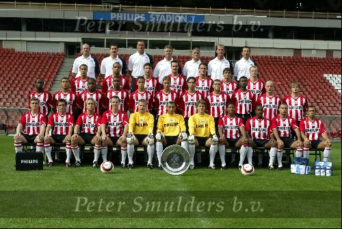 Eindhoven, 26 Juli 2004
Persvoorstelling Selektie PSV Seizoen 2004/2005