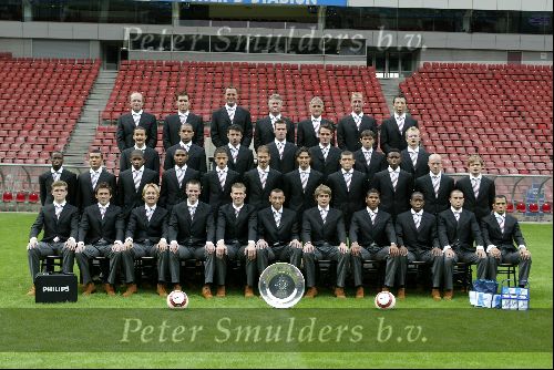 Eindhoven, 26 Juli 2004
Persvoorstelling Selektie PSV Seizoen 2004/2005