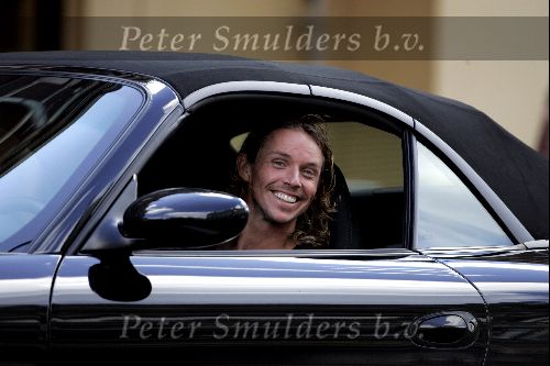 Amsterdam 5 juli 2004
Patrick Maes in Porsche cabrio