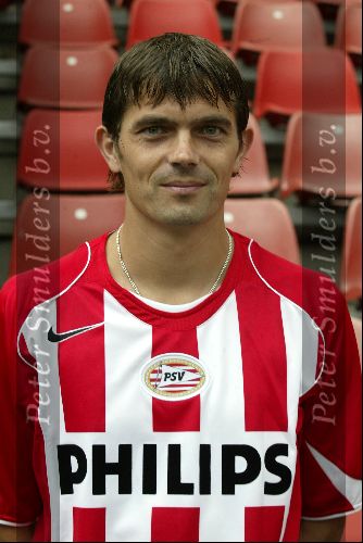 Eindhoven, 26 Juli 2004
Persvoorstelling Selektie PSV Seizoen 2004/2005
Phillip Cocu