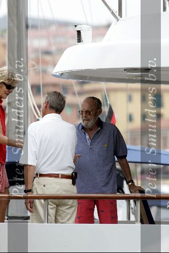 Porte Ercole 8 juli 2004
Prins Bernhard en Prinses Irene  op de Jumbo VI